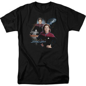 Captain Janeway Star Trek Voyager Tshirt